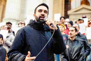 Zohran Mamdani speaking about Palestine at NYC campaign event