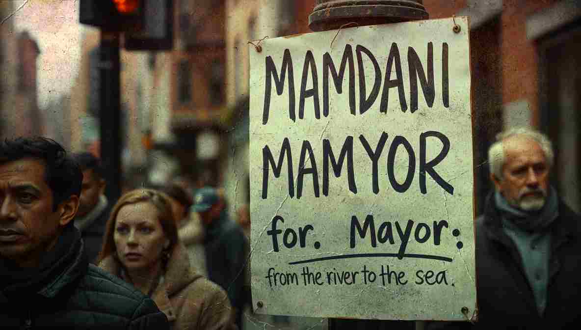 Mamdani Campign Signs NYC () New York City