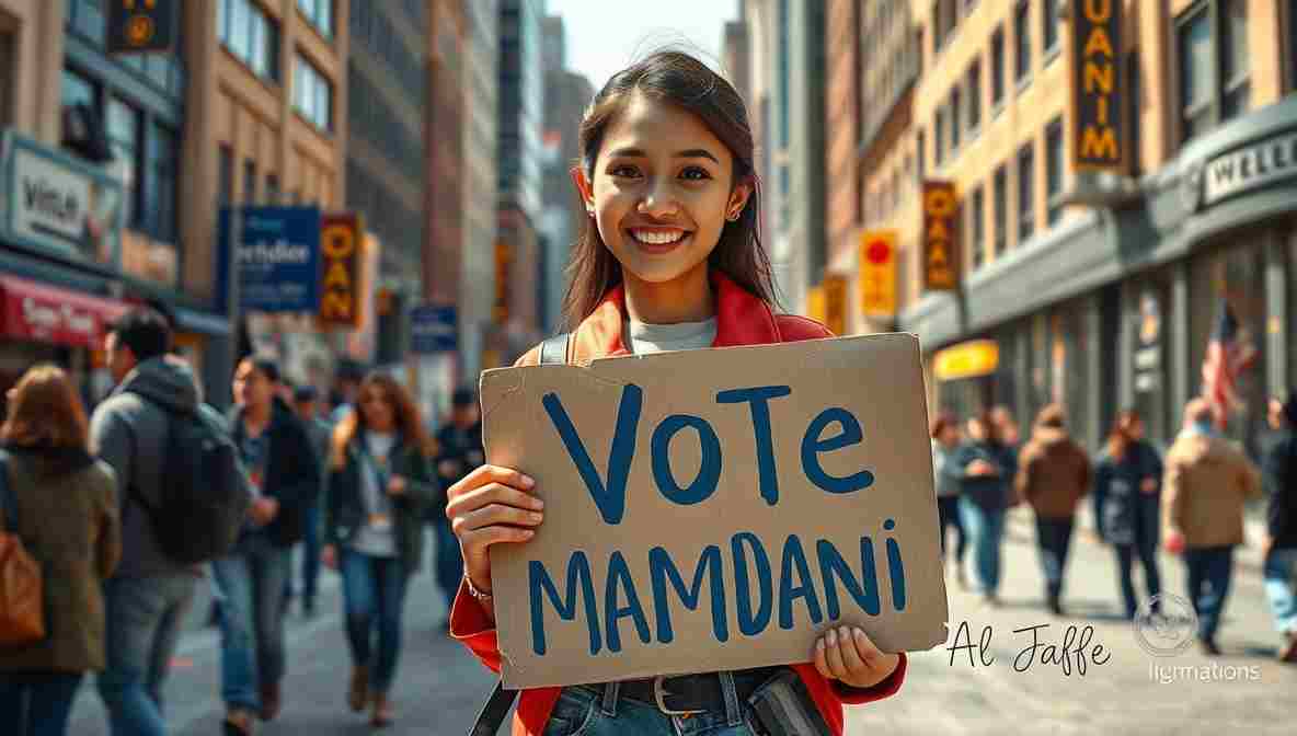 Mamdani Times Images  -  AGFA New York City Mayor